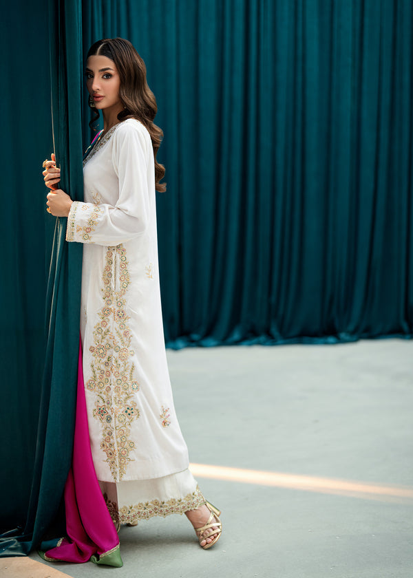 Imperial Ivory – authentic Pakistani dress from the Velvet Code collection for women in the UK