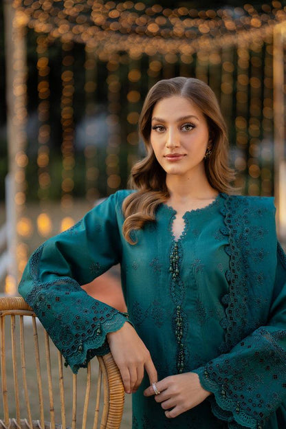 Florent | Chikankari Eid 25 | FLC- 8A by Maria Faisal - Registered Vendor of : Florent - type : Ladies Clothes - 100% original wedding dresses