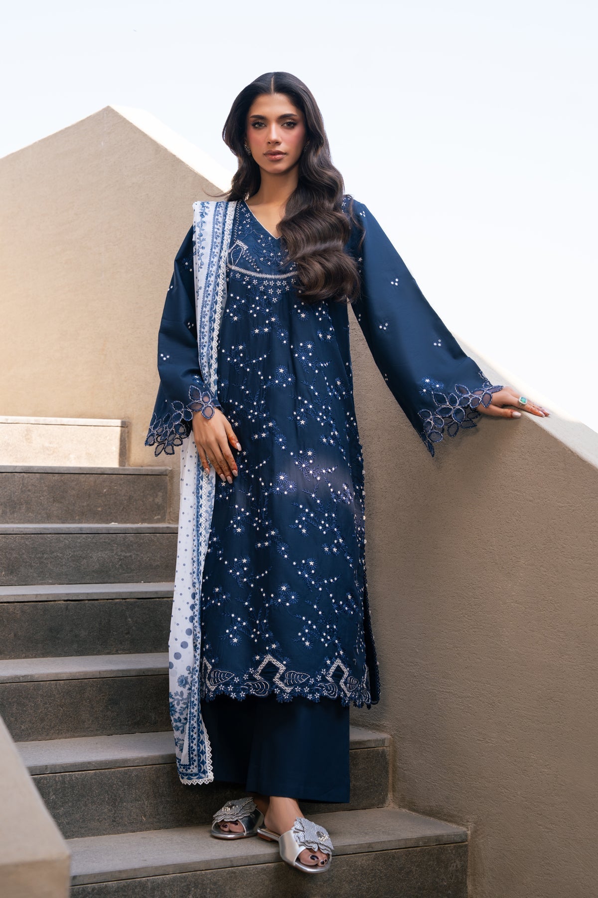 Xenia Formals | Layana Summer 26 | TALIA - Dress - available at Maria Faisal in UK and USA.