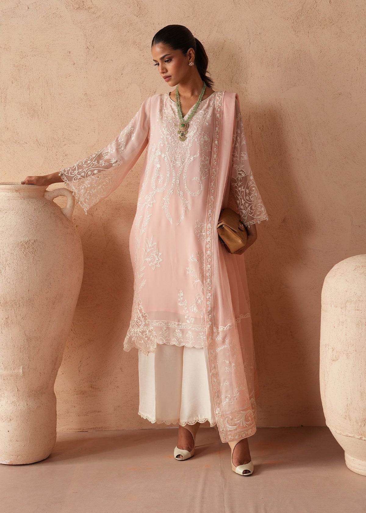 Mahgul | Alea Luxury Pret | Dahlia - Luxury Dress - available at Maria Faisal in UK and USA.