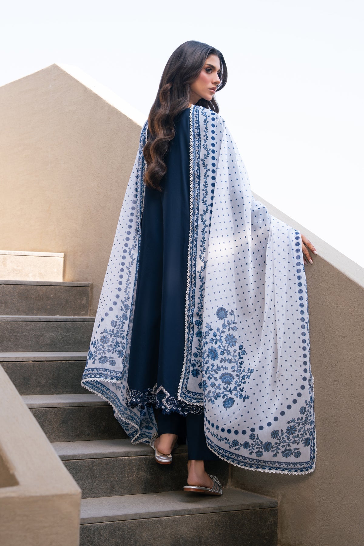 Xenia Formals | Layana Summer 26 | TALIA - Dress - available at Maria Faisal in UK and USA.