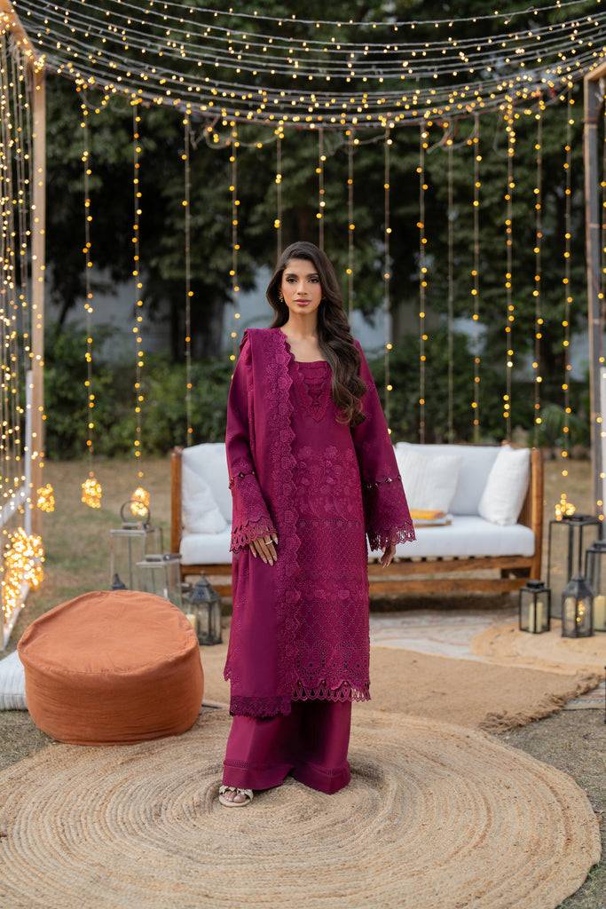 Florent | Chikankari Eid 25 | FLC- 5A by Maria Faisal - Registered Vendor of : Florent - type : Ladies Clothes - 100% original wedding dresses