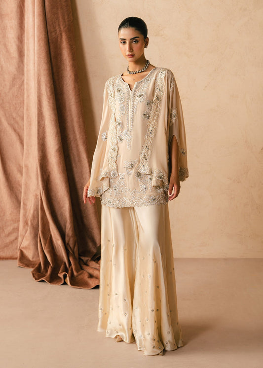Mahgul | Alea Luxury Pret | Noirelle - Luxury Dress - available at Maria Faisal in UK and USA.