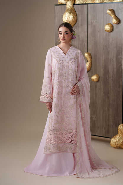 Emaan Adeel | Nouvelle Luxury Chiffon | LUNE - Formal Dress - available at Maria Faisal in UK and USA.