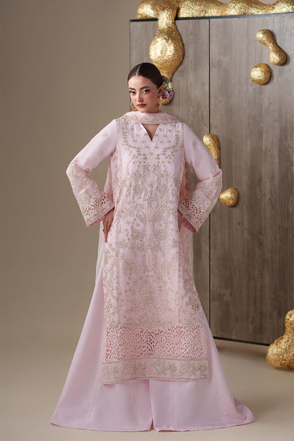 Emaan Adeel | Nouvelle Luxury Chiffon | LUNE - Formal Dress - available at Maria Faisal in UK and USA.