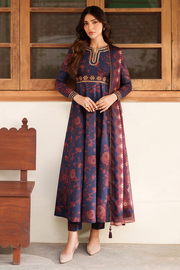 Jazmin | Winter 25 | RTW-1226 C - Ladies Clothes - Maria Faisal