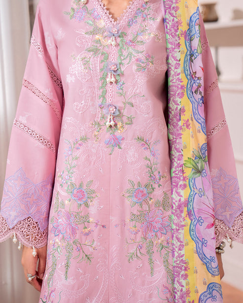 Roheenaz | Aezel Embroidered Cambric | Evale - Ladies Clothes - Maria Faisal
