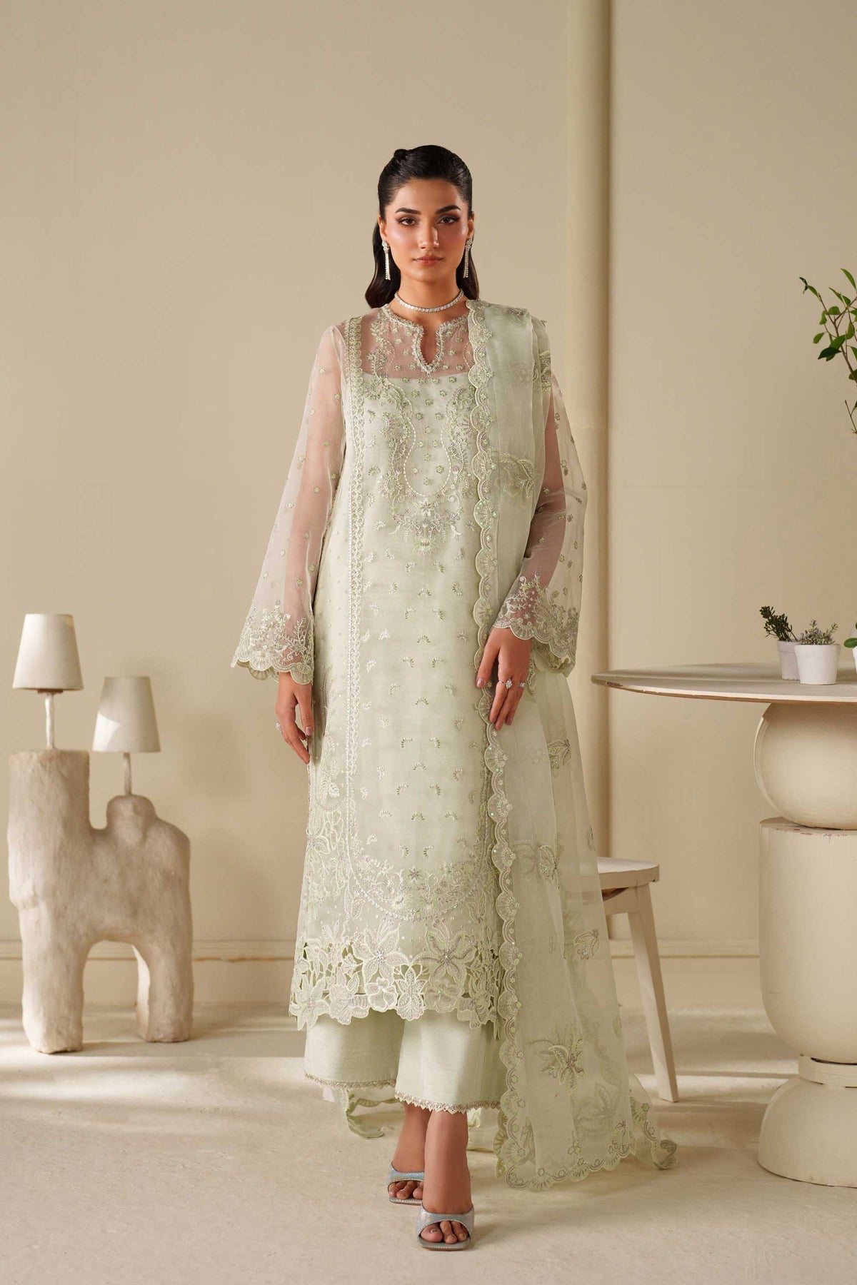Akbar Aslam | Formal Pret | Elan - Formal Dress - available at Maria Faisal in UK and USA.