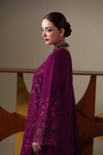 Emaan Adeel | Nouvelle Luxury Chiffon | THEA - Formal Dress - available at Maria Faisal in UK and USA.