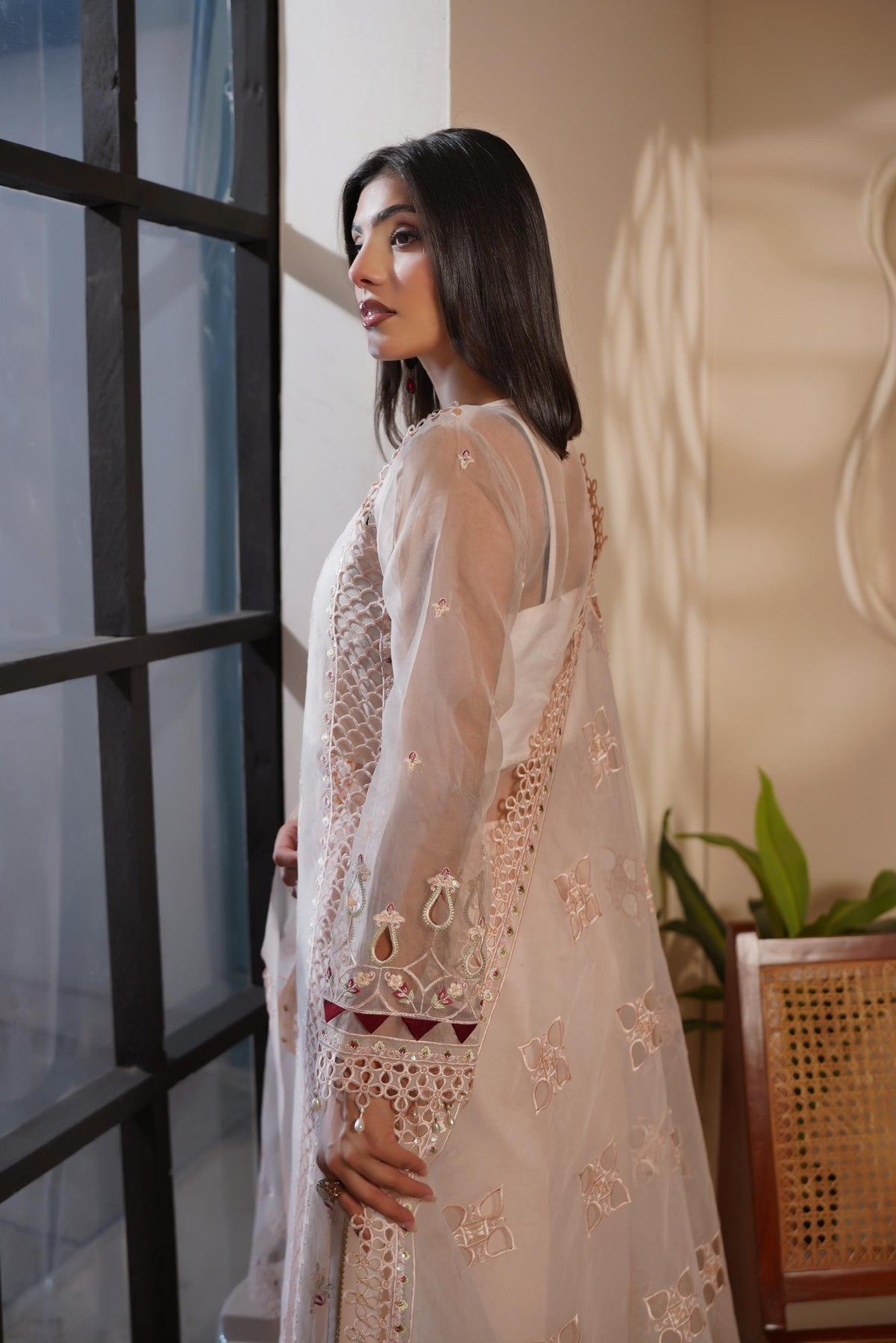 Maryams | Noir Luxe | SAMIRA-NOR-1404 - Formal Dress - available at Maria Faisal in UK and USA.