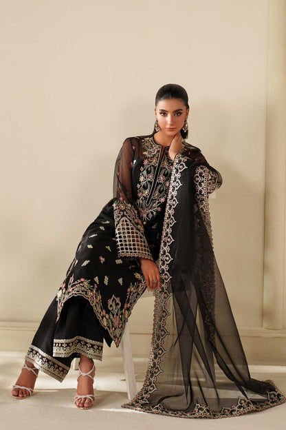 Akbar Aslam | Formal Pret | Noir - Formal Dress - available at Maria Faisal in UK and USA.