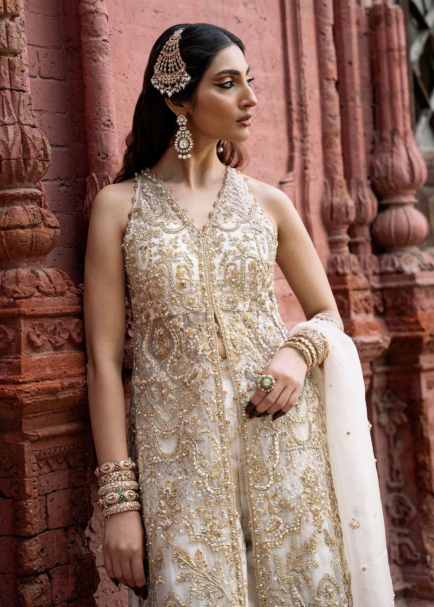 Kanwal Malik | Sajni Wedding Formals 24 | Nisha - Designer Dress with Intricate embroidery and embellishments. Shop elegent wedding dress at Maria Faisal.