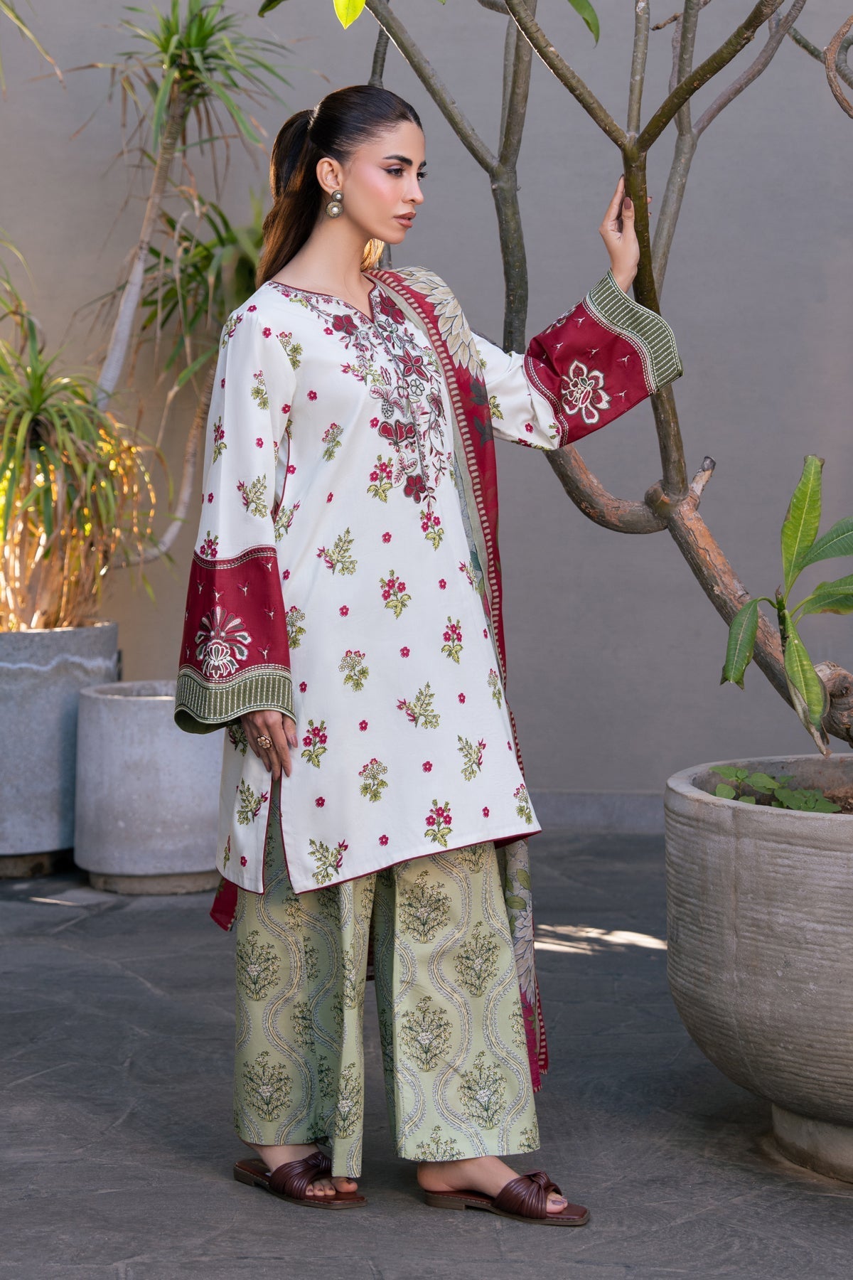 Xenia Formals | Layana Summer 26 | AMAL - Dress - available at Maria Faisal in UK and USA.