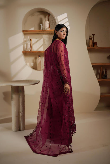 Maryams | Noir Luxe | IRELEEN-NOR-1401 - Formal Dress - available at Maria Faisal in UK and USA.