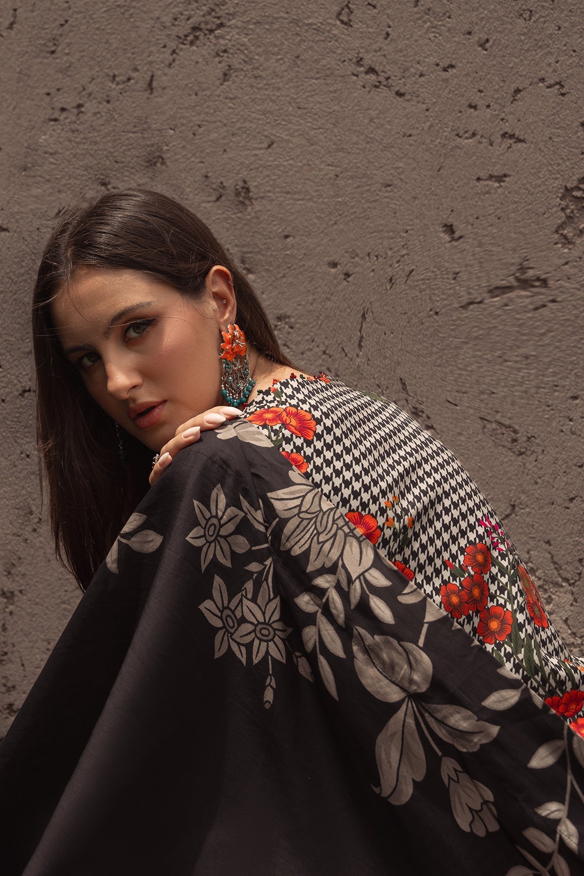 Charizma | C Prints Winter 25 | 3-PC Unstitched Printed Linen Collection CPW5-04 - Ladies Clothes - Maria Faisal