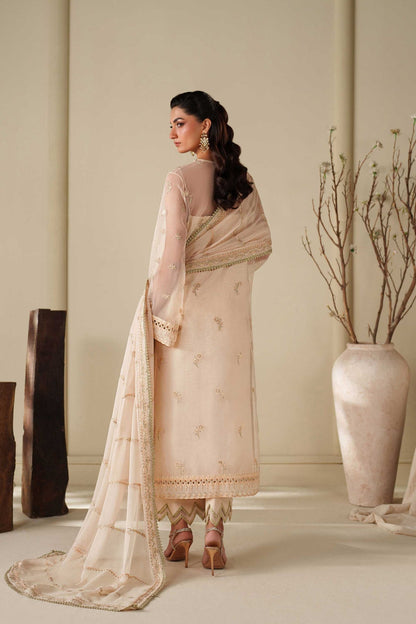 Akbar Aslam | Formal Pret | Taupe - Formal Dress - available at Maria Faisal in UK and USA.