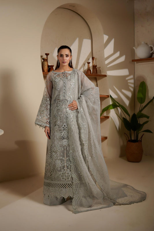 Maryams | Noir Luxe | SHELINA-NOR-1402 - Formal Dress - available at Maria Faisal in UK and USA.