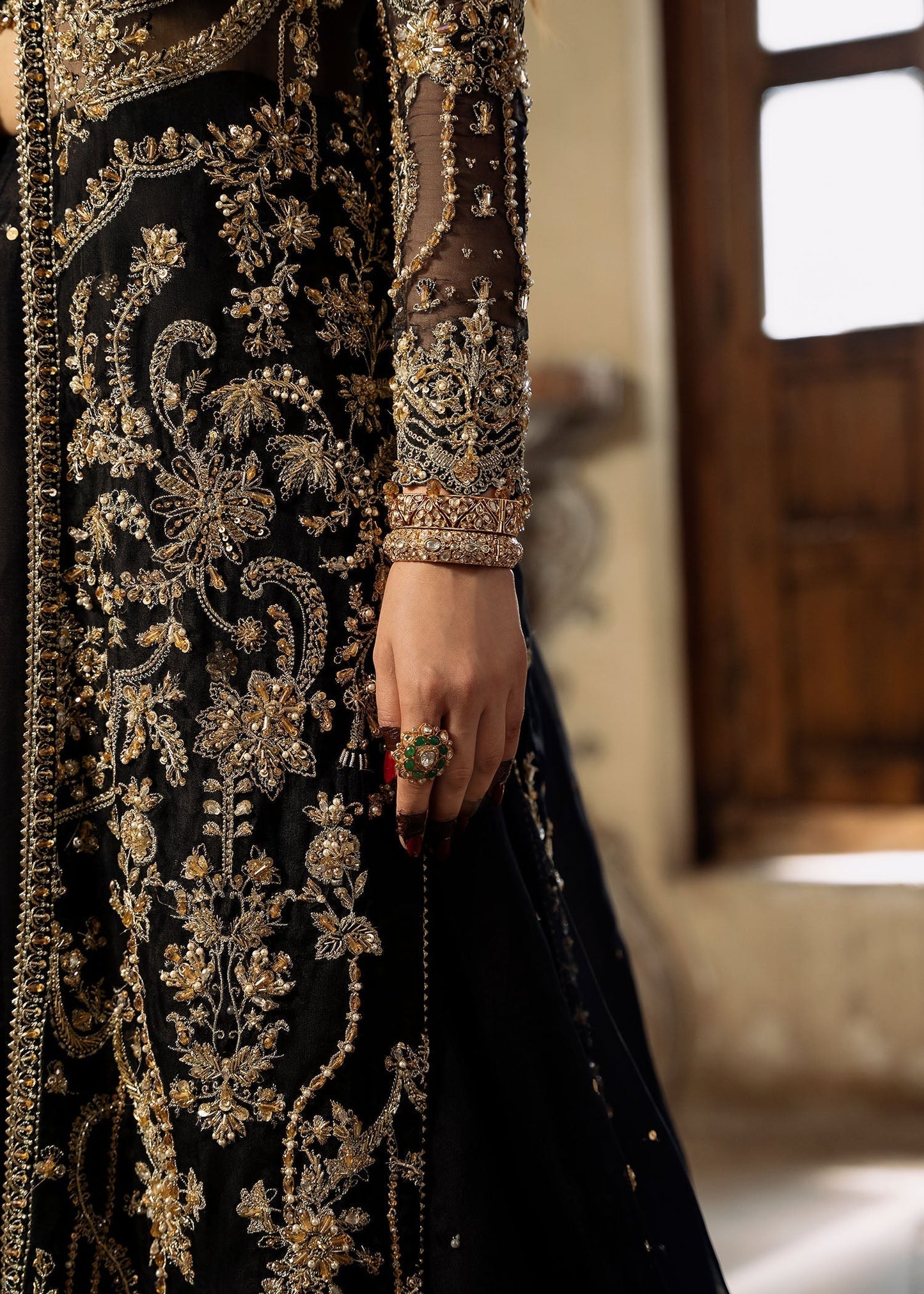 Kanwal Malik | Sajni Wedding Formals 24 | Shahtaj - Designer Dress with Intricate embroidery and embellishments. Shop elegent wedding dress at Maria Faisal.