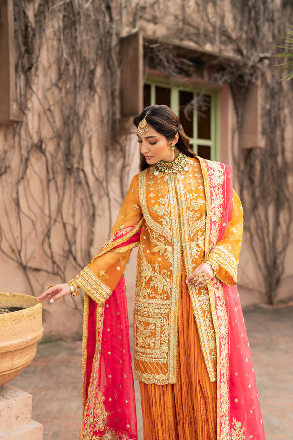 Inara | Shehnaiyaan Wedding Formals | ZEENAT - Wedding Dress - available at Maria Faisal in UK and USA.