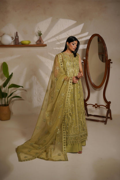 Maryams | Noir Luxe | GLORIANA-NOR-1406 - Formal Dress - available at Maria Faisal in UK and USA.