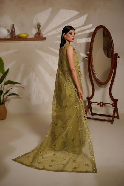 Maryams | Noir Luxe | GLORIANA-NOR-1406 - Formal Dress - available at Maria Faisal in UK and USA.