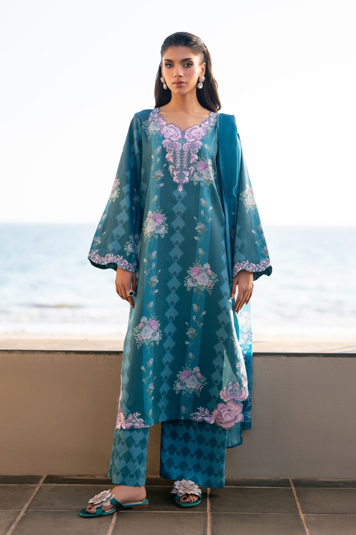 Xenia Formals | Layana Summer 26 | CYRUS - Dress - available at Maria Faisal in UK and USA.