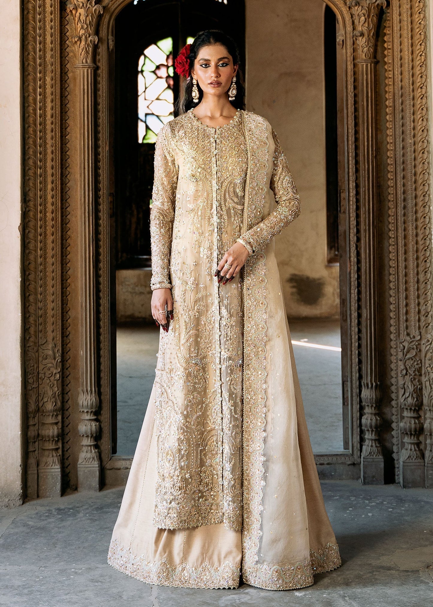 Kanwal Malik | Sajni Wedding Formals 24 | Zarnab - Designer Dress with Intricate embroidery and embellishments. Shop elegent wedding dress at Maria Faisal.