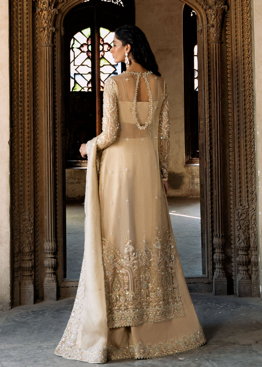 Kanwal Malik | Sajni Wedding Formals 24 | Zarnab - Designer Dress with Intricate embroidery and embellishments. Shop elegent wedding dress at Maria Faisal.