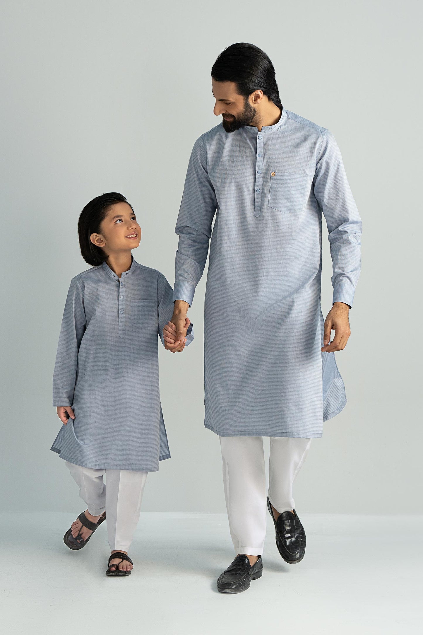 Yarn Dyed Kurta - Kids Clothes - available at Maria Faisal in UK and USA