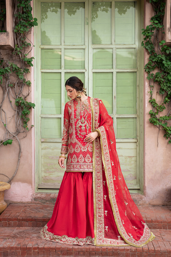 Inara | Shehnaiyaan Wedding Formals | AFREEN - Wedding Dress - available at Maria Faisal in UK and USA.