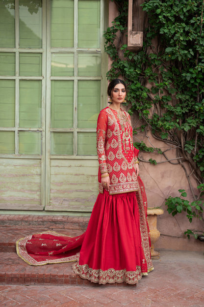 Inara | Shehnaiyaan Wedding Formals | AFREEN - Wedding Dress - available at Maria Faisal in UK and USA.