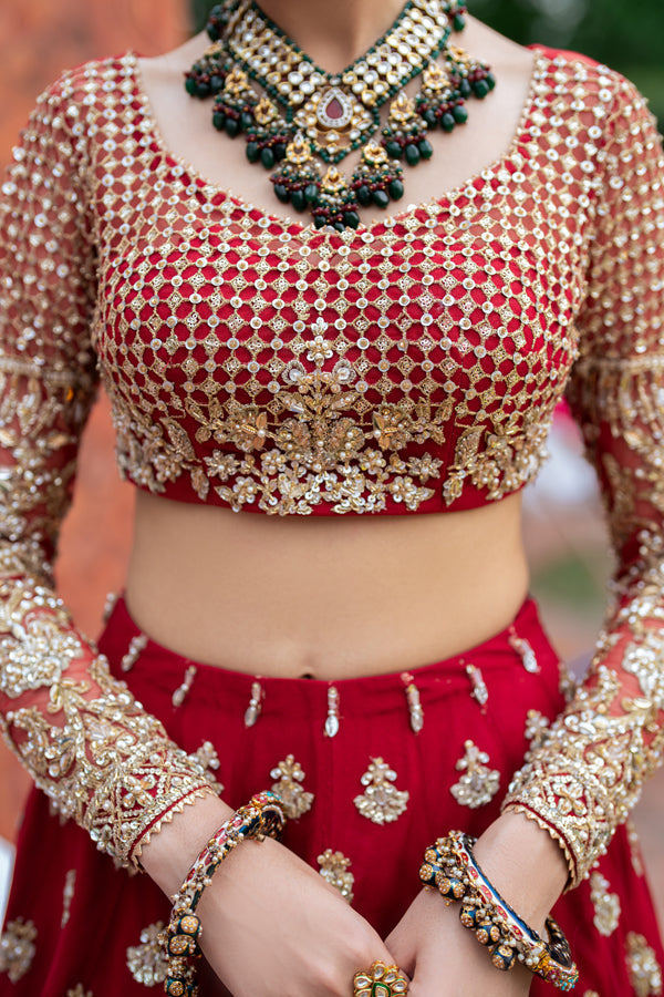 Inara | Shehnaiyaan Wedding Formals | ANARKALI - Wedding Dress - available at Maria Faisal in UK and USA.