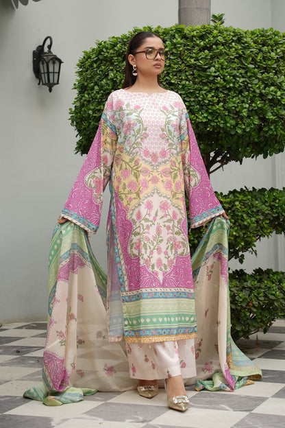 Maryams | Lawn Edit 26 | Lily - Luxury Dress - available at Maria Faisal in UK and USA.