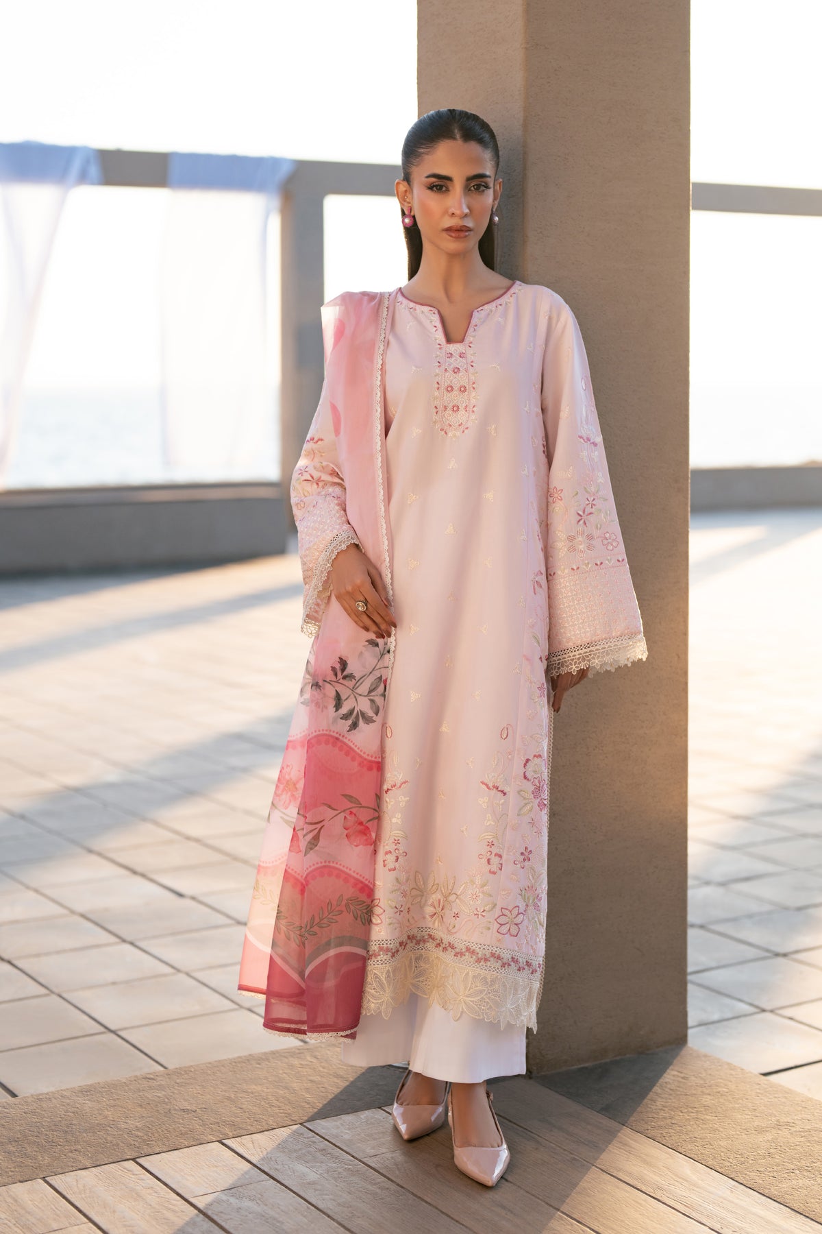 Xenia Formals | Layana Summer 26 | GITI - Dress - available at Maria Faisal in UK and USA.