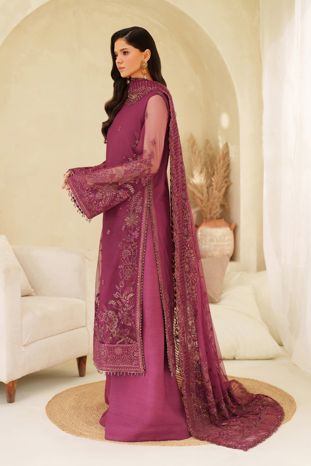 Zarif | Meesa Luxury Formals | Orila - Formal Dress - available at Maria Faisal in UK and USA.