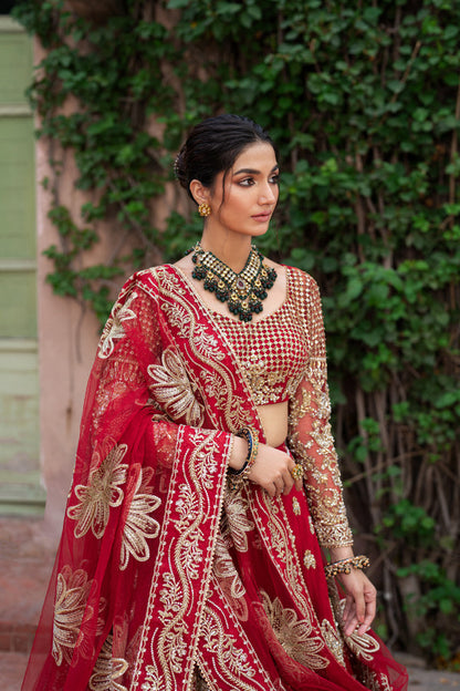 Inara | Shehnaiyaan Wedding Formals | ANARKALI - Wedding Dress - available at Maria Faisal in UK and USA.