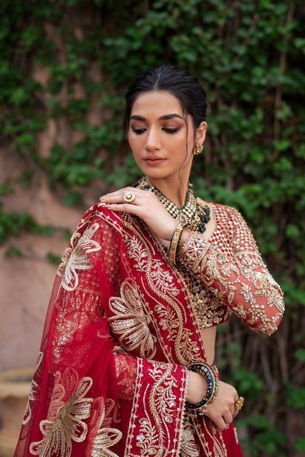 Inara | Shehnaiyaan Wedding Formals | ANARKALI - Wedding Dress - available at Maria Faisal in UK and USA.