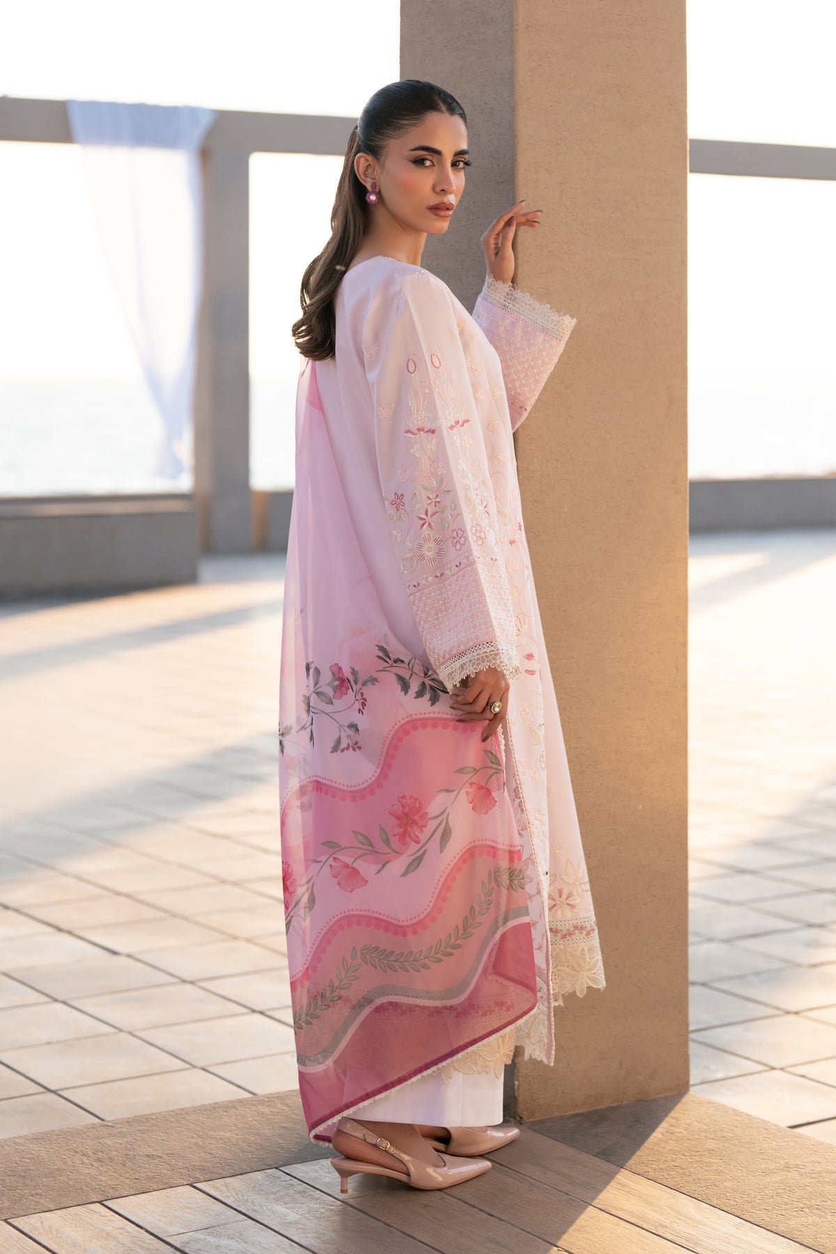Xenia Formals | Layana Summer 26 | GITI - Dress - available at Maria Faisal in UK and USA.