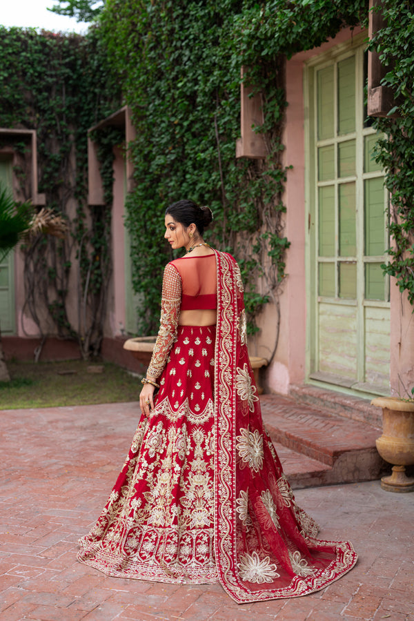 Inara | Shehnaiyaan Wedding Formals | ANARKALI - Wedding Dress - available at Maria Faisal in UK and USA.