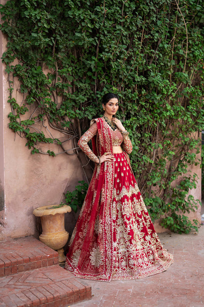 Inara | Shehnaiyaan Wedding Formals | ANARKALI - Wedding Dress - available at Maria Faisal in UK and USA.
