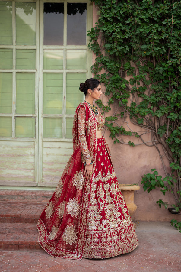 Inara | Shehnaiyaan Wedding Formals | ANARKALI - Wedding Dress - available at Maria Faisal in UK and USA.