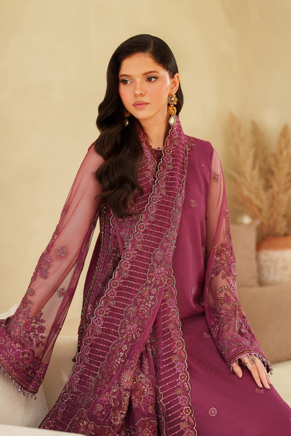 Zarif | Meesa Luxury Formals | Orila - Formal Dress - available at Maria Faisal in UK and USA.