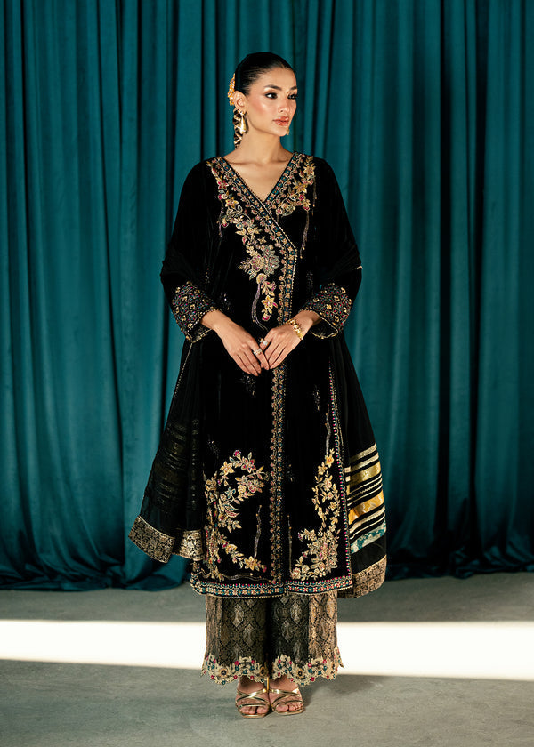 Midnight Aura – authentic Pakistani dress from the Velvet Code collection for women in the UK