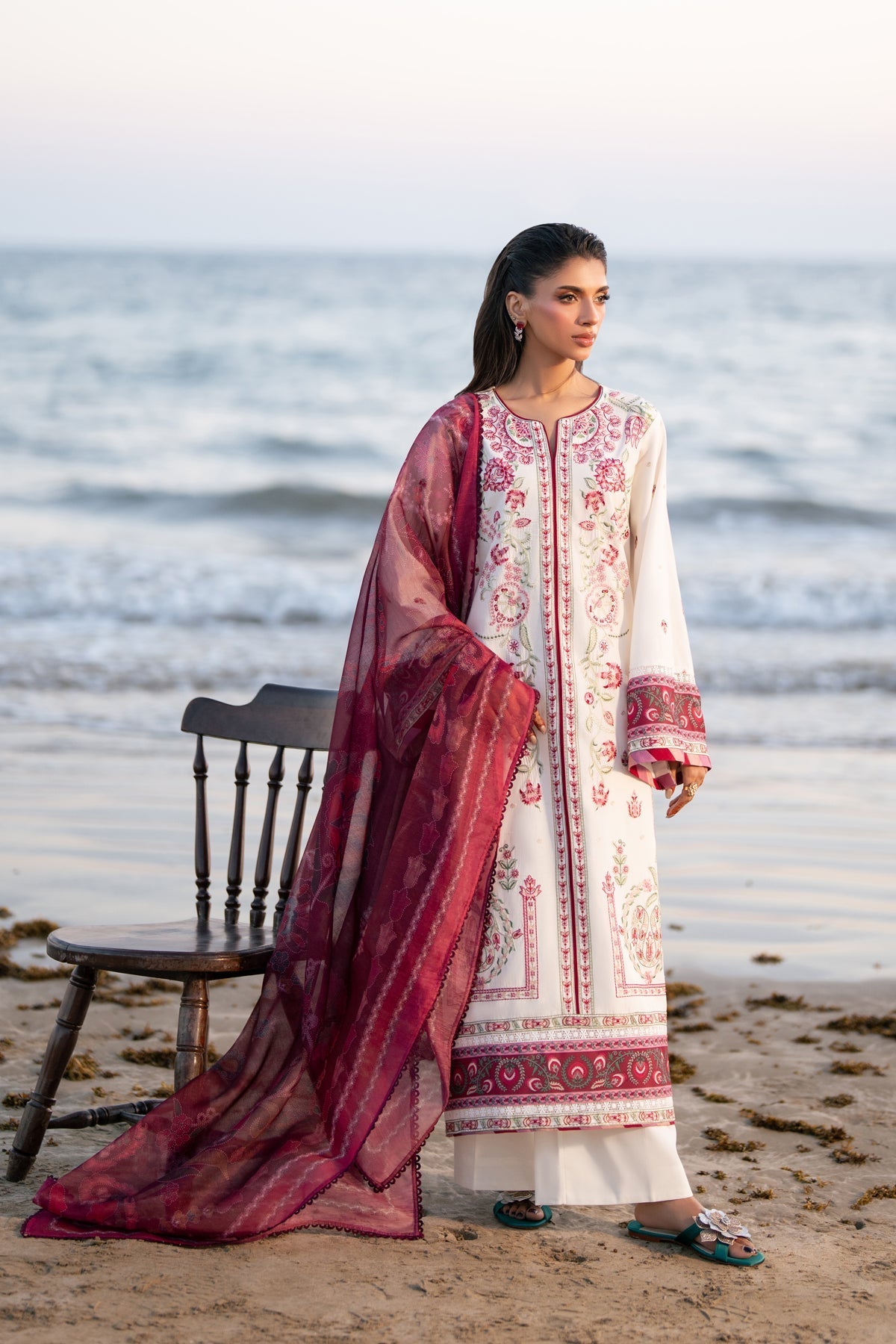 Xenia Formals | Layana Summer 26 | RASA - Dress - available at Maria Faisal in UK and USA.