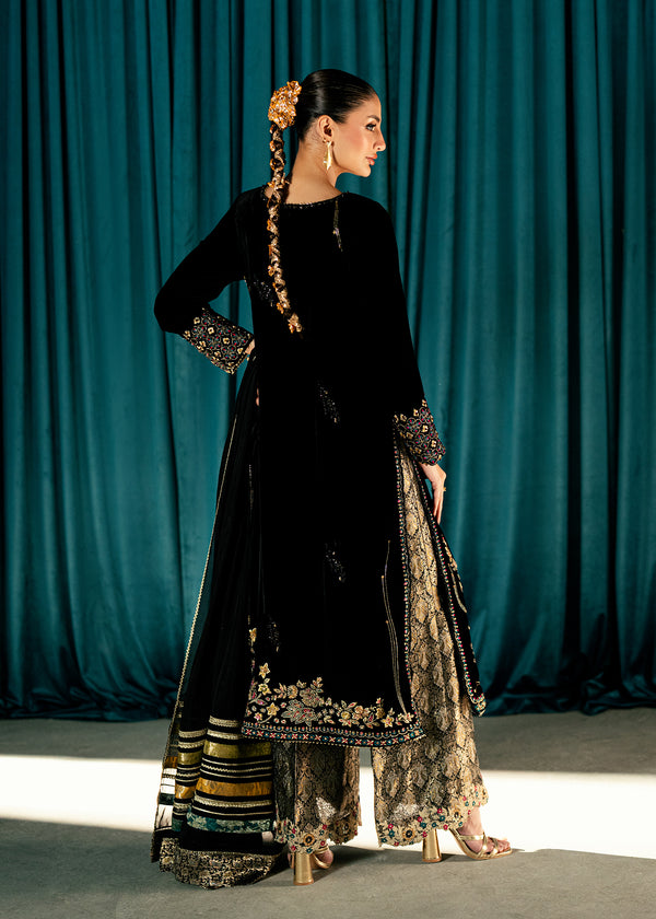 Midnight Aura – authentic Pakistani dress from the Velvet Code collection for women in the UK