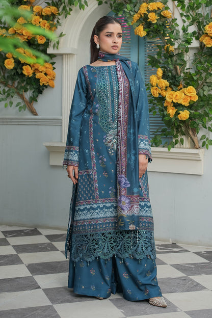 Maryams | Lawn Edit 26 | Crimson - Luxury Dress - available at Maria Faisal in UK and USA.