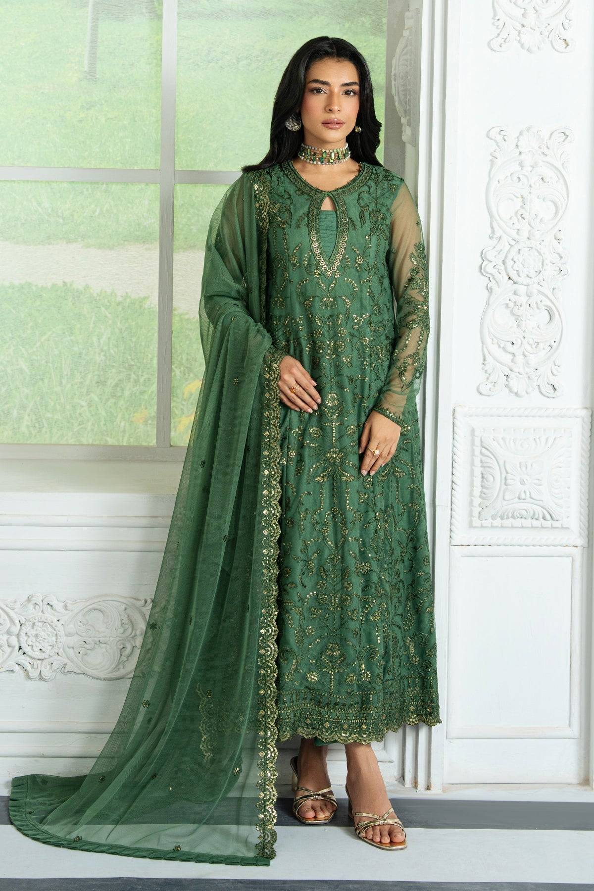 Zarif | Inara Formals | ZRI-07 ASLAAN by Maria Faisal - Registered Vendor of : Zarif - type : Ladies Clothes - 100% original wedding dresses