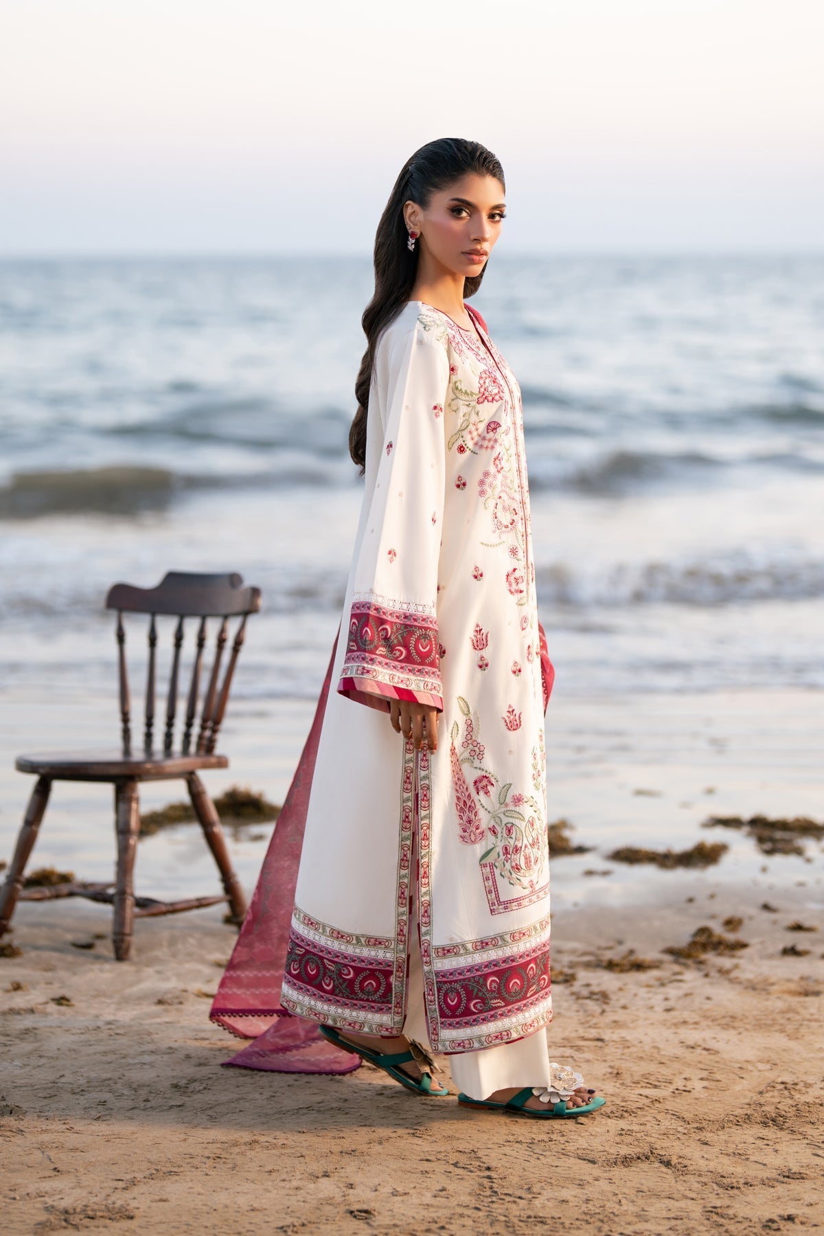 Xenia Formals | Layana Summer 26 | RASA - Dress - available at Maria Faisal in UK and USA.