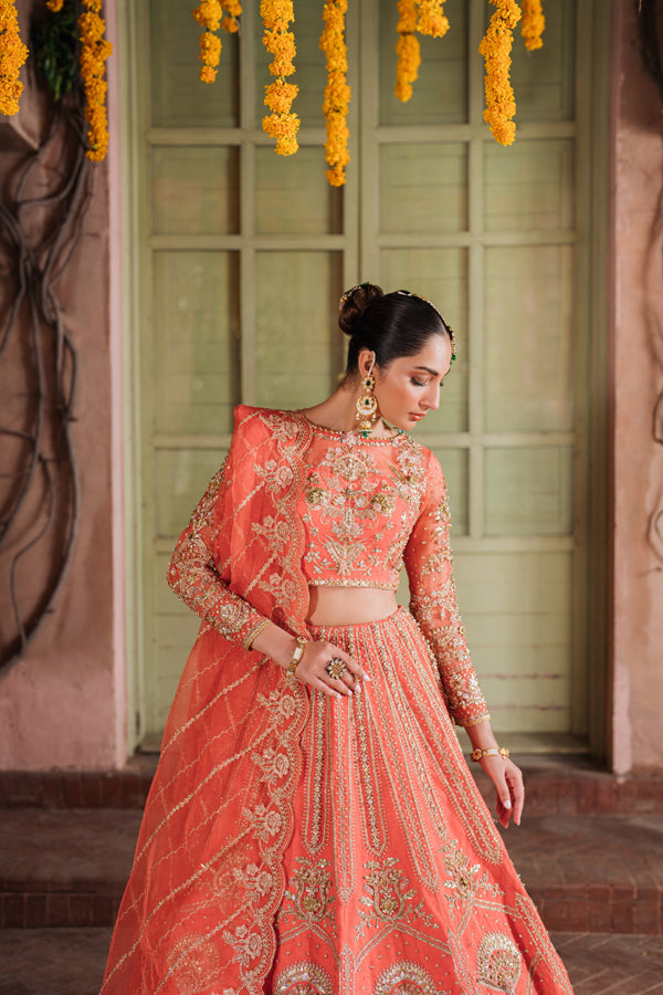 Inara | Shehnaiyaan Wedding Formals | AABIRAH - Wedding Dress - available at Maria Faisal in UK and USA.