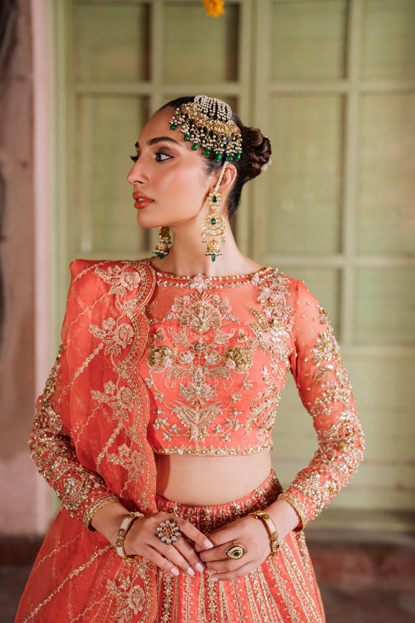 Inara | Shehnaiyaan Wedding Formals | AABIRAH - Wedding Dress - available at Maria Faisal in UK and USA.